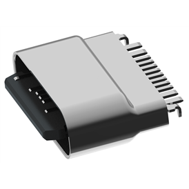 XB-ATCF-12-002 TYP C 12P weibliche Basis wasserdichte Stretchschale ohne Fußschutz L=7.6MM, SMT exponiert 1.0MM, Ladedatenversion